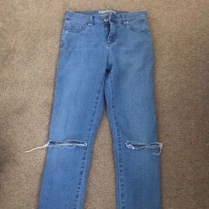 Top Shop high waisted jeans